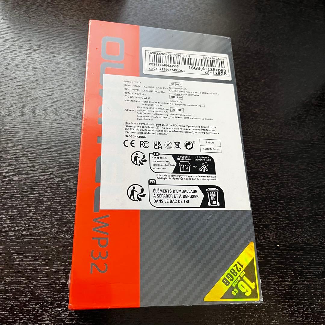 ✨新品未開封✨米軍規格準拠 OUKITEL WP32 SIMフリー