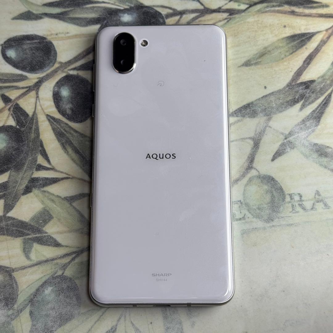 AQUOS R3 プラチナホワイト 128GB SIMロック解除済み