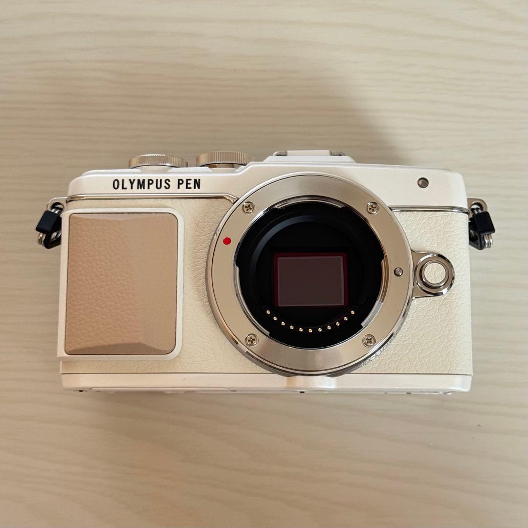 OLYMPUS PEN Lite E-PL7 ホワイト ミラーレス一眼 カメラ
