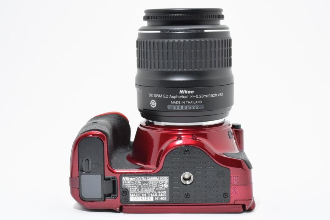 Nikon ニコン D5500 レンズセット レッド デジタル一眼カメラ