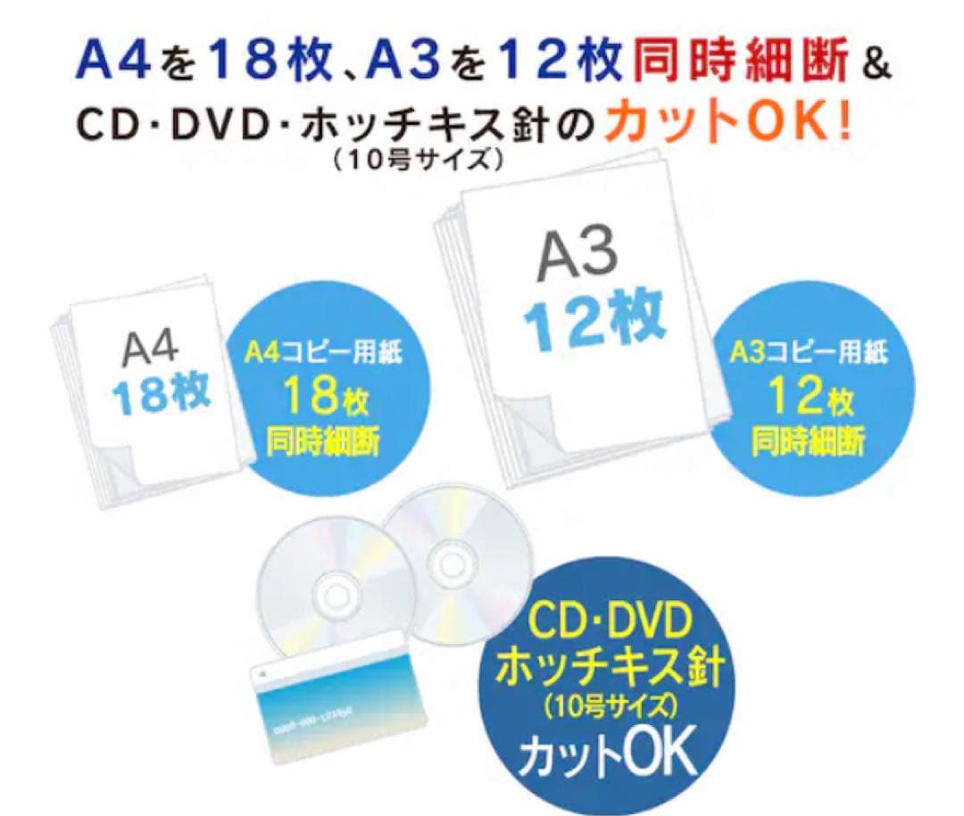 アイリスオーヤマ オフィスシュレッダー OF318 動作品　現行販売品