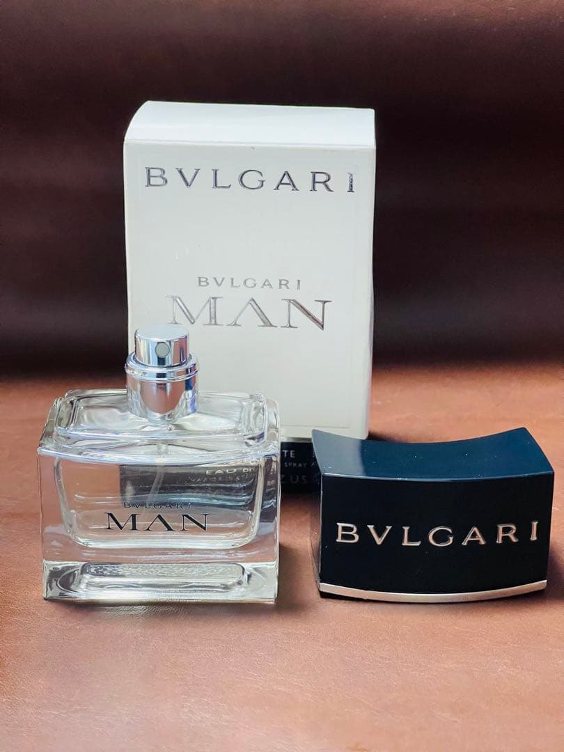 ほぼ未使用 BVLGARI MAN ブルガリ　マン　オーデトワレ　スプレー