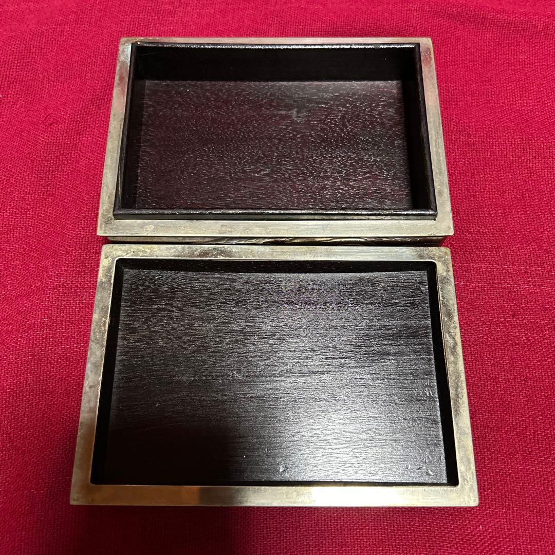 鶴と松　小物入れ
