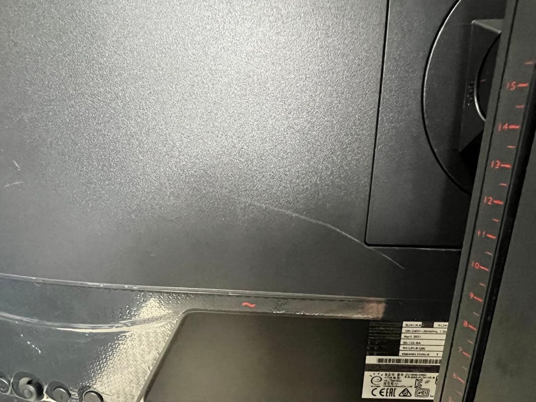 【美品】BenQ ZOWIE XL2411K＋電源ケーブル＋HDMIケーブル