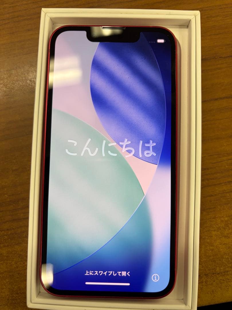 中古 Apple iPhone 13 mini (RED) 海外版 SIMフリー