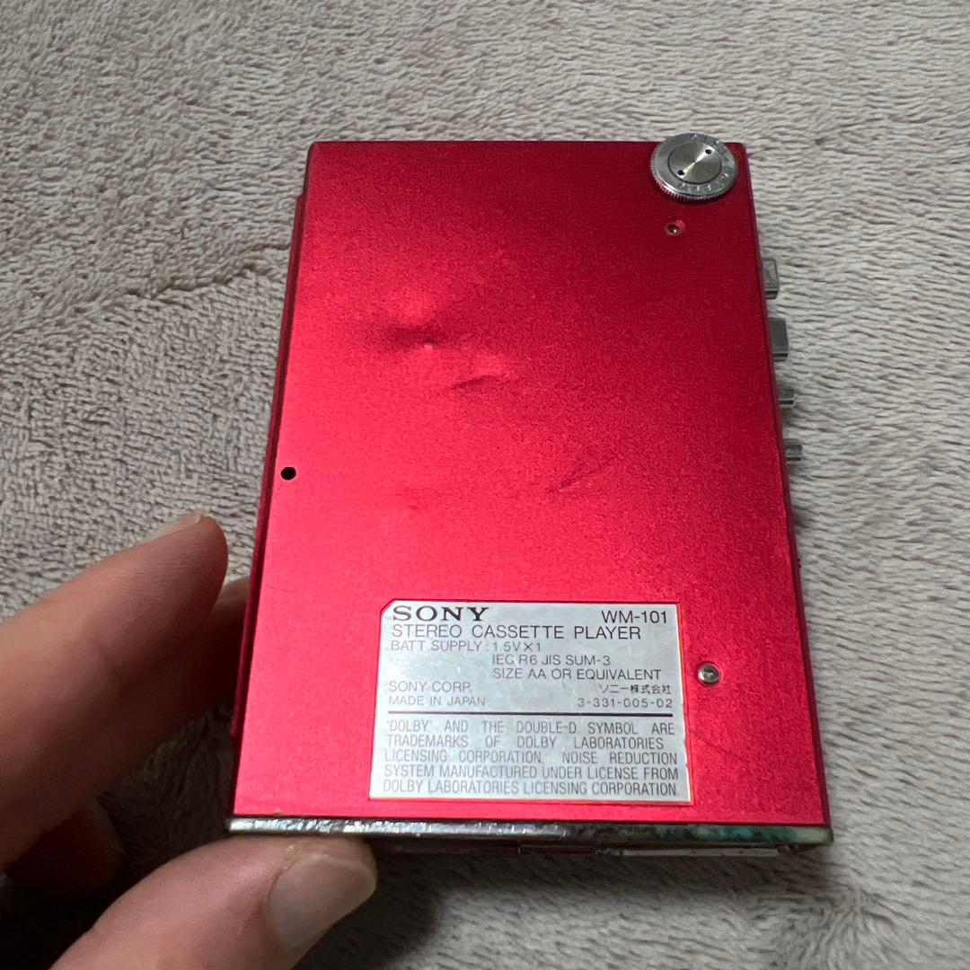 SONY WALKMAN ウォークマン　WM-101 ジャンク　美品