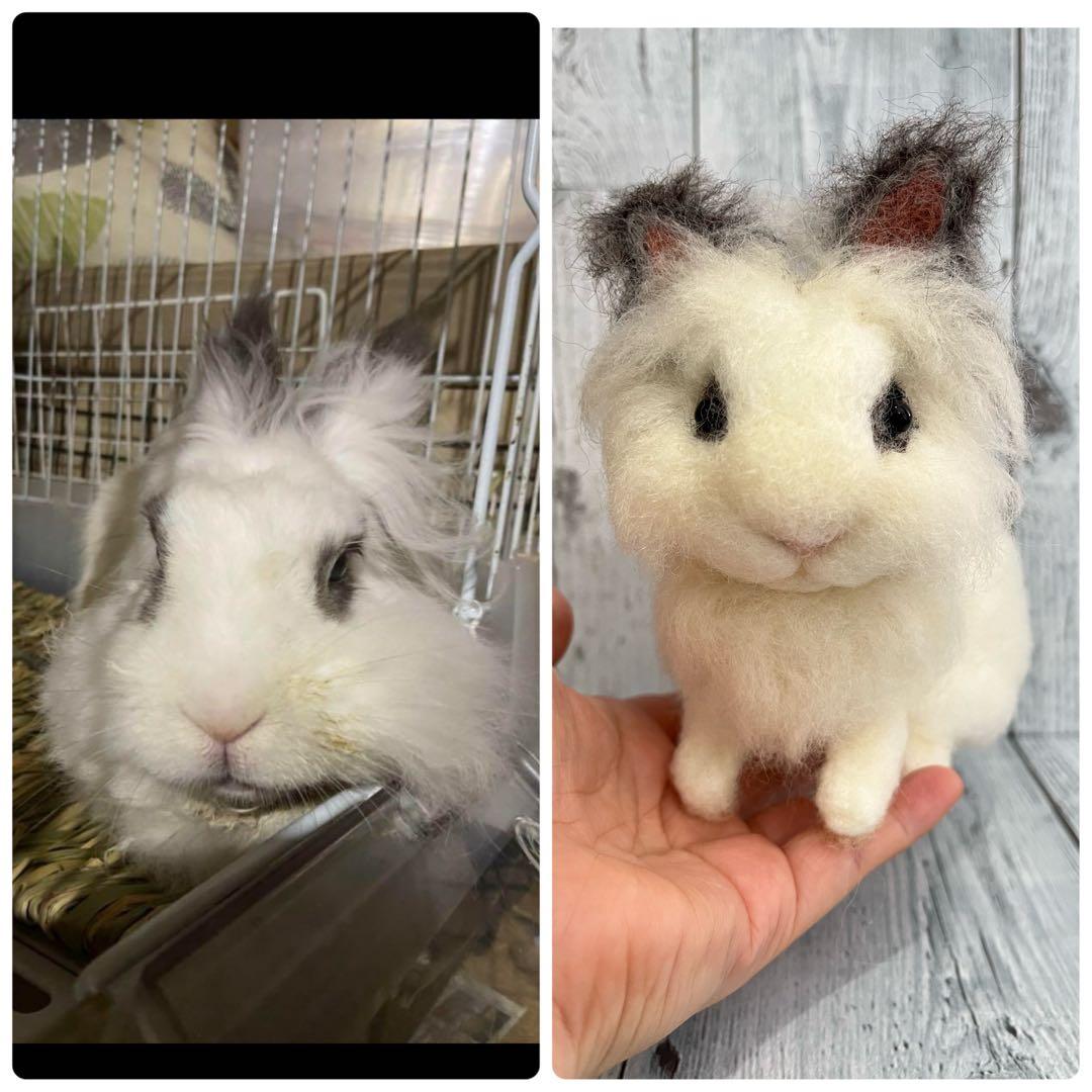 手のひらペット　うちの子　ペット　羊毛フェルト　マスコット　プレゼント