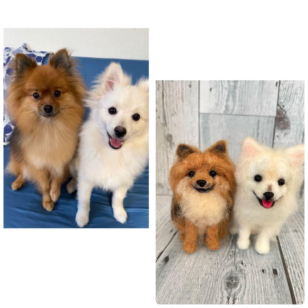 手のひらペット　うちの子　ペット　羊毛フェルト　マスコット　プレゼント