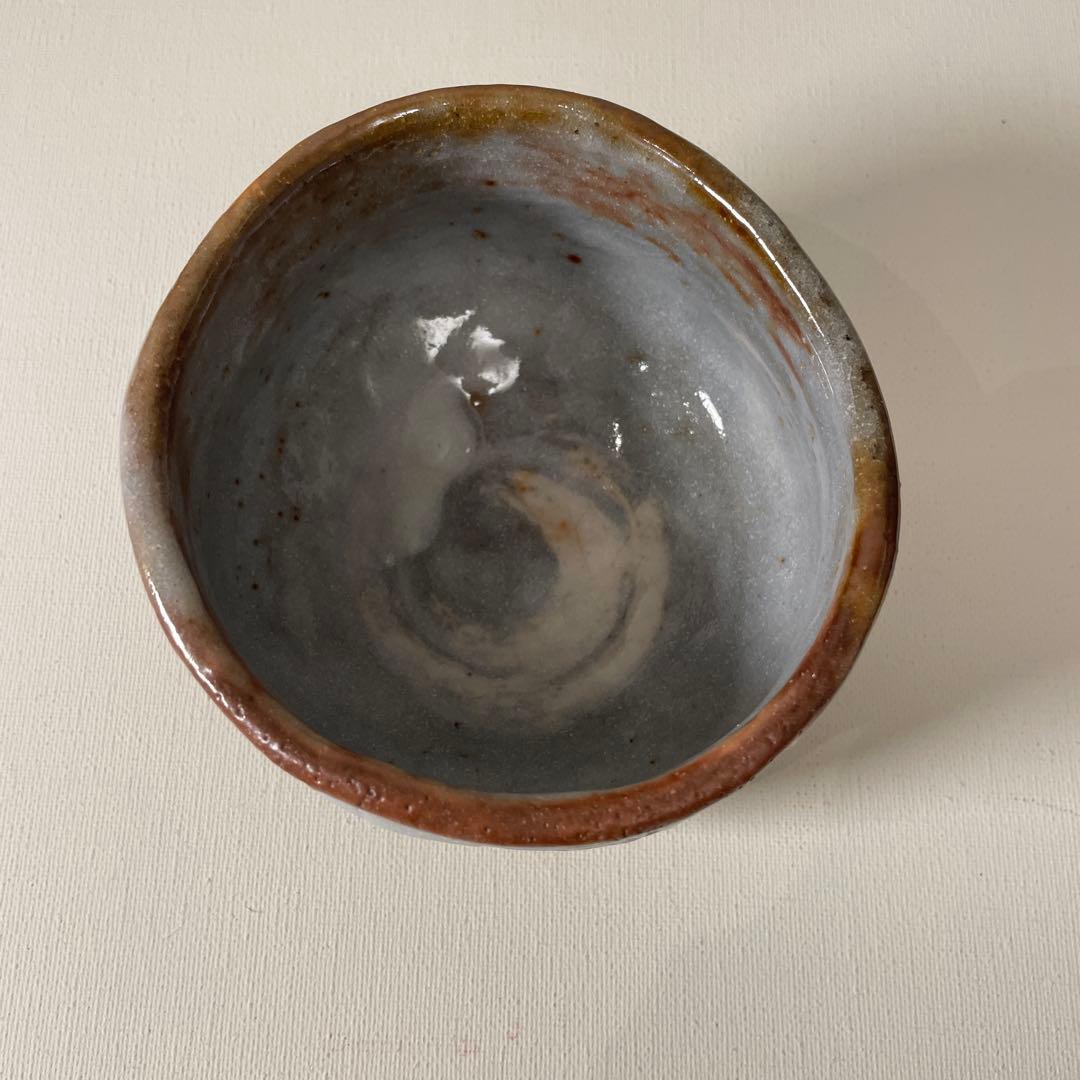 小堀卓厳書付　美濃茶碗　老松　水野澤三作　茶碗　茶道具