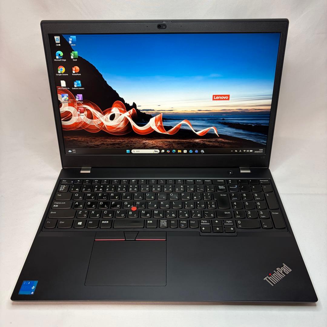 使用少 準美品 ThinkPad L15 第11世代 i5 15.6型 フルHD