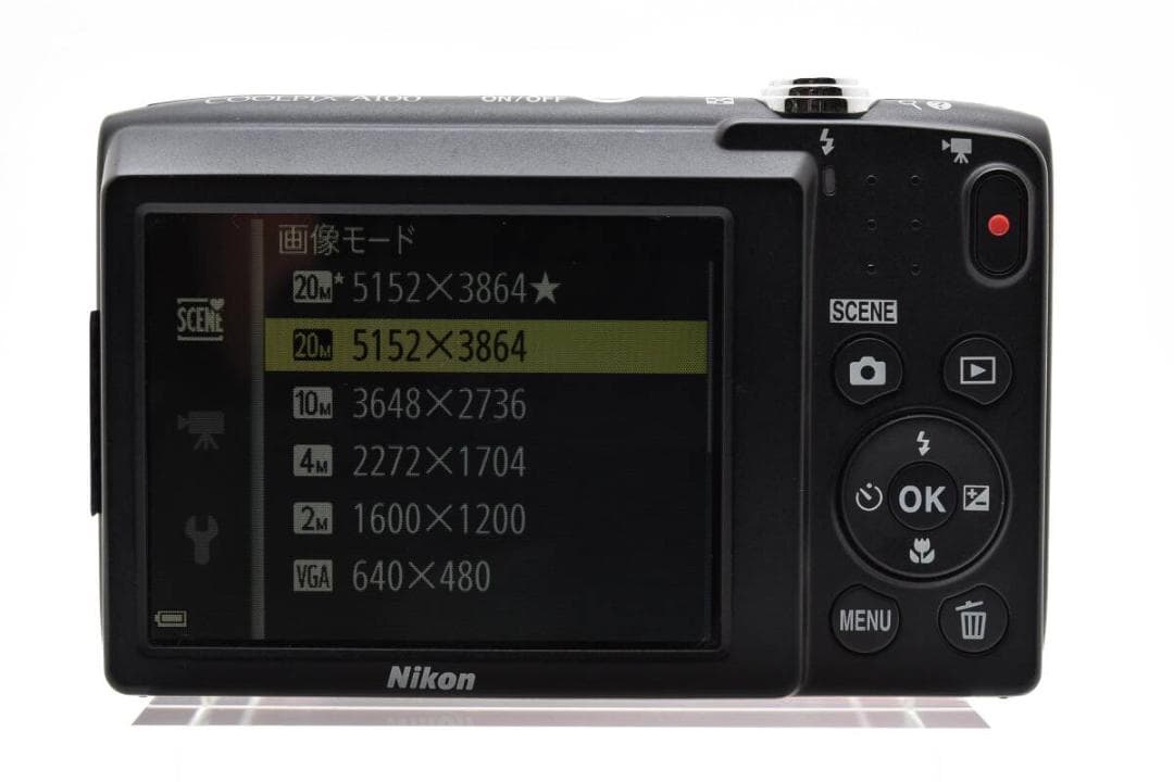 【極上美品】Nikon COOLPIX A100 デジタルカメラ #163