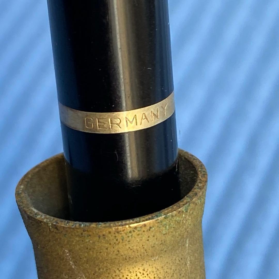 Pelikan 万年筆・メカニカルペンシル450・木製ケース＆ペン立て付き