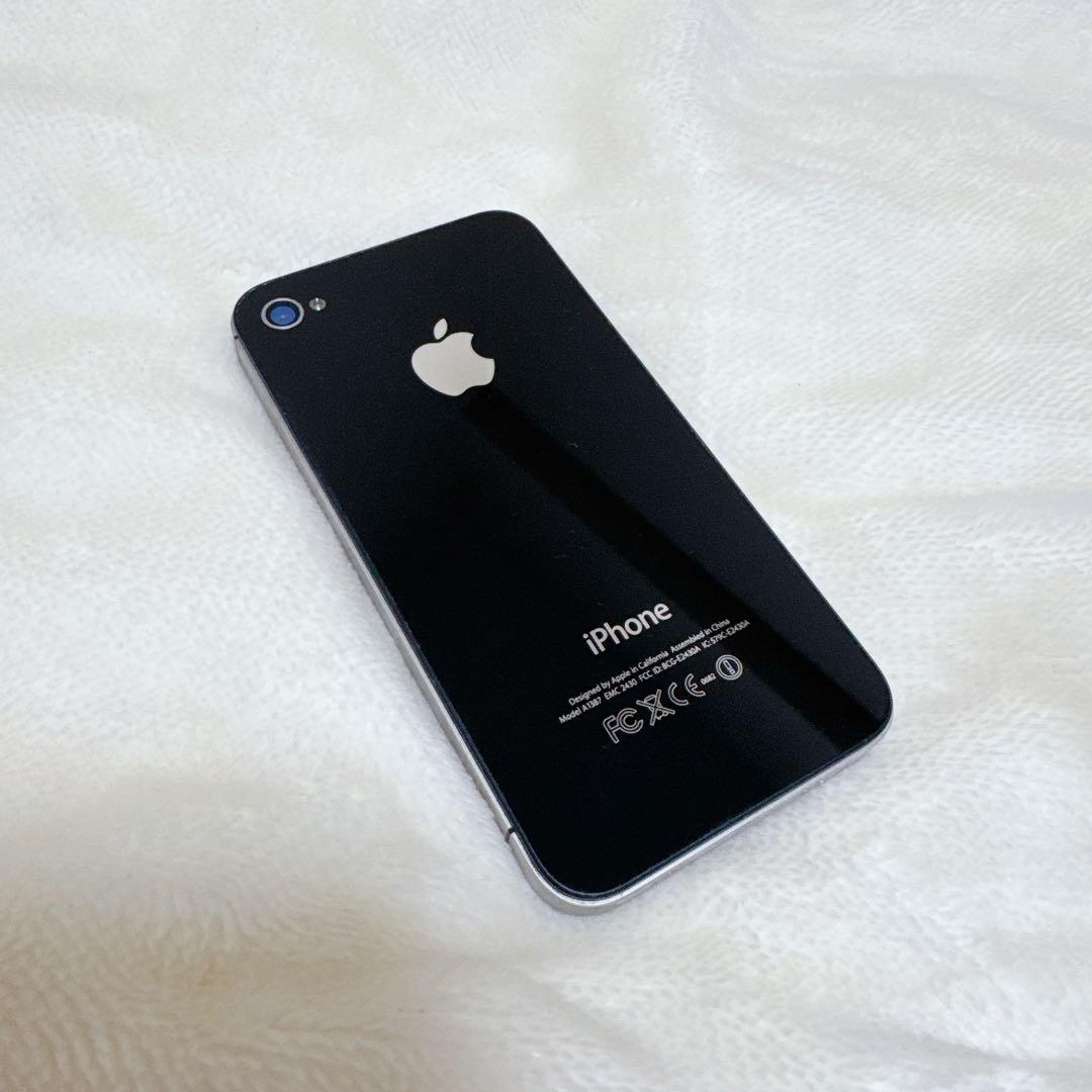 Apple iPhone アイフォーン4sブラック 黒 本体 箱付き