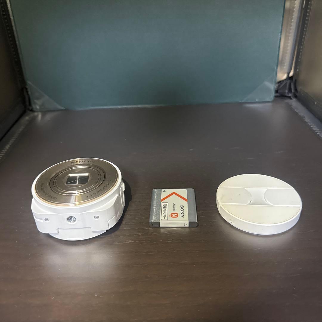 Sony DSC-QX10 ホワイト　中古品