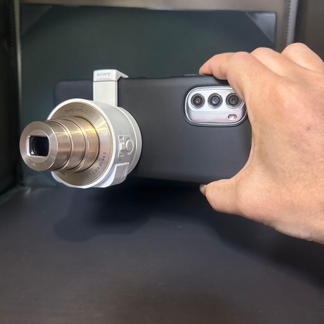 Sony DSC-QX10 ホワイト　中古品