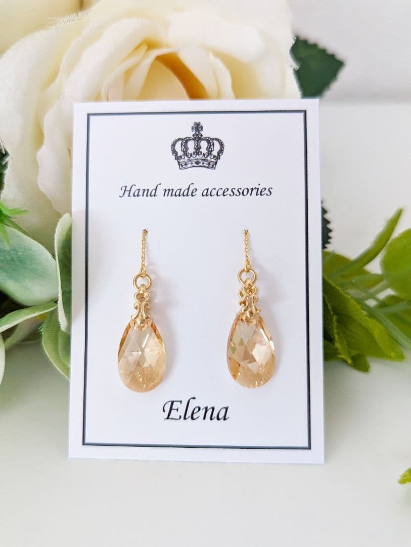 Golden Drop Pierces（ゴールデンドロップ・ピアス）