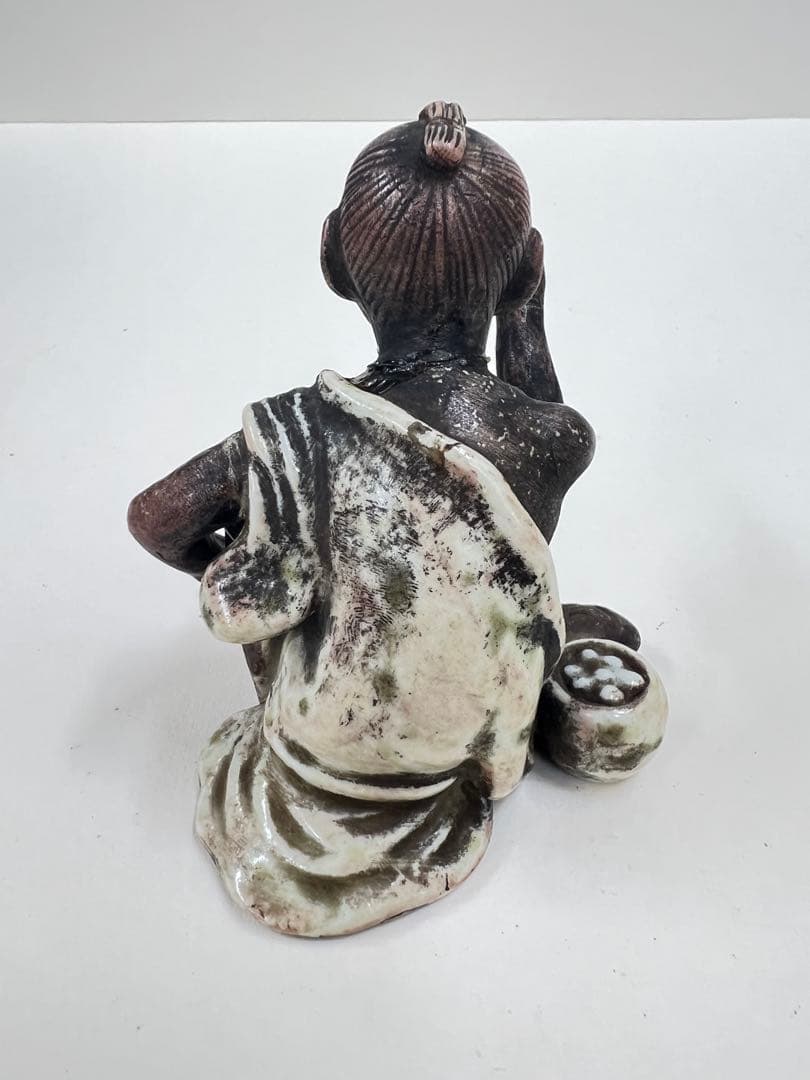 囲碁打ち人形(鍋島焼？)