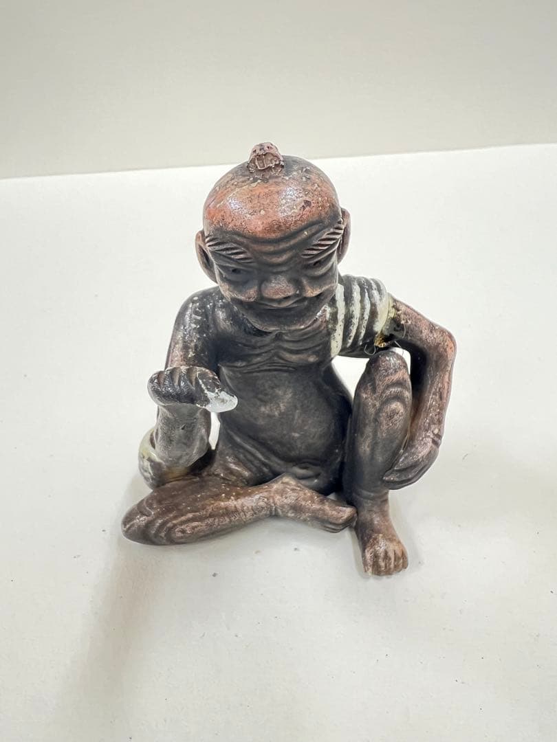 囲碁打ち人形(鍋島焼？)
