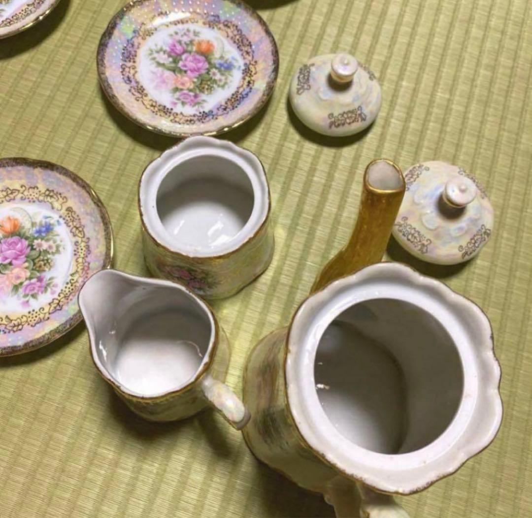 1970年代レトロアンティークティーカップヴィクトリアバロック アンティーク食器
