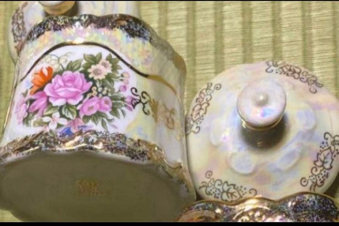 1970年代レトロアンティークティーカップヴィクトリアバロック アンティーク食器