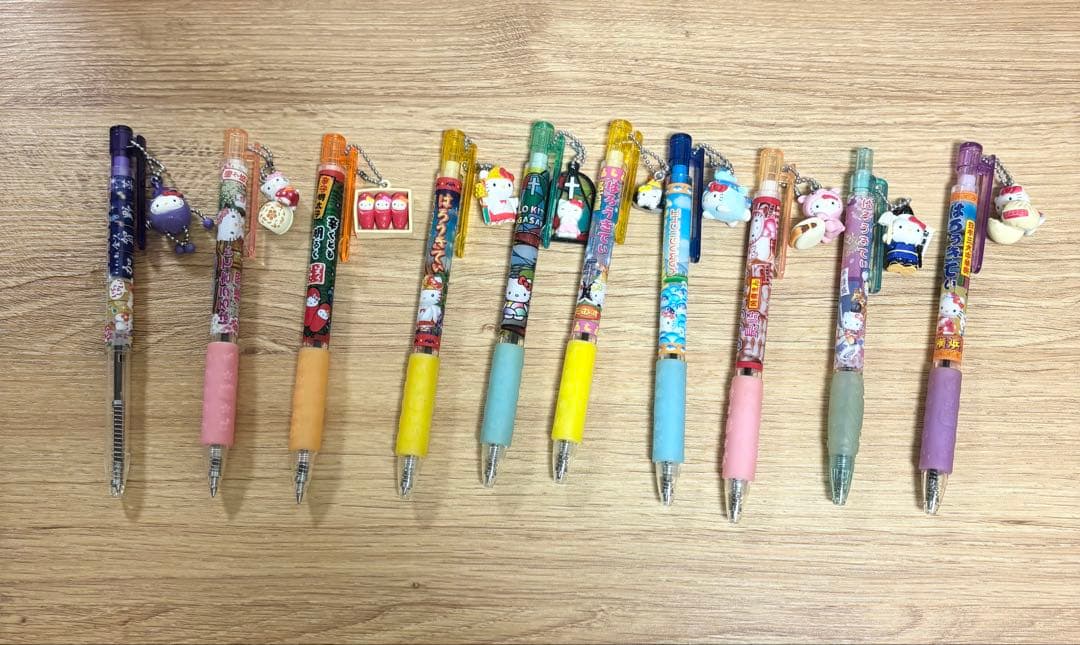 ご当地　キティ　ボールペン、シャーペン 40本 Hello Kitty