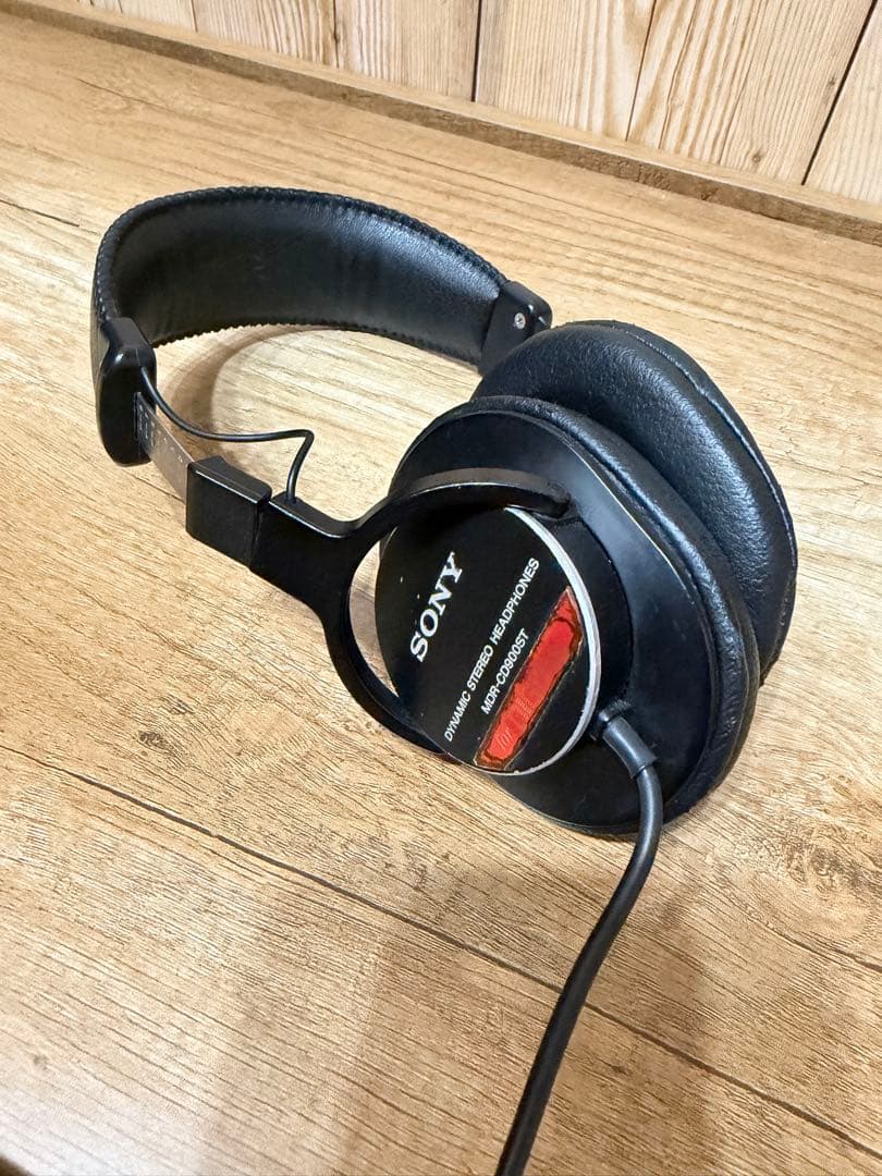 SONY MDR-CD900ST ミニプラグ改造済