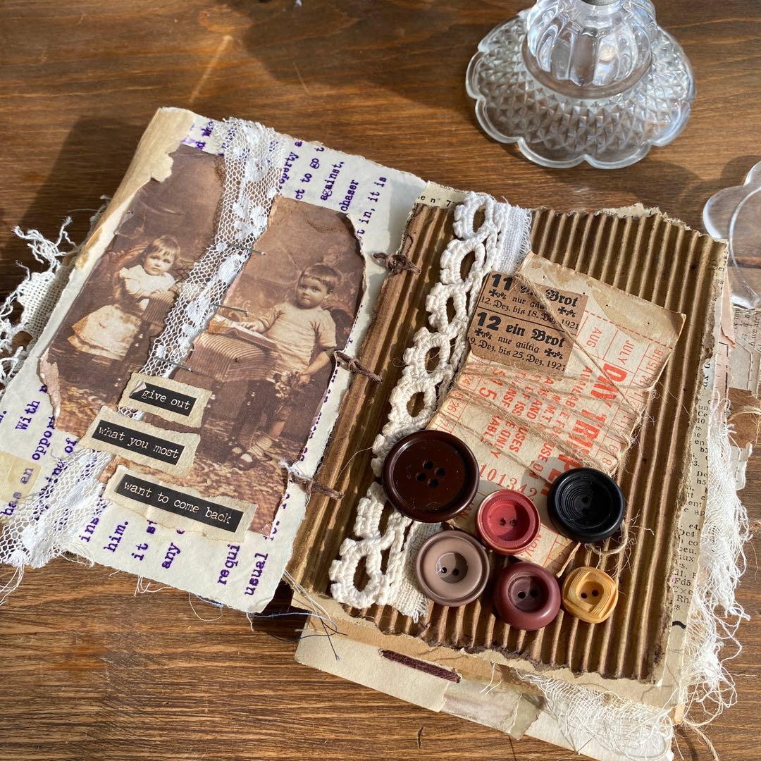 junkjournal♡ジャンクジャーナル　collage note