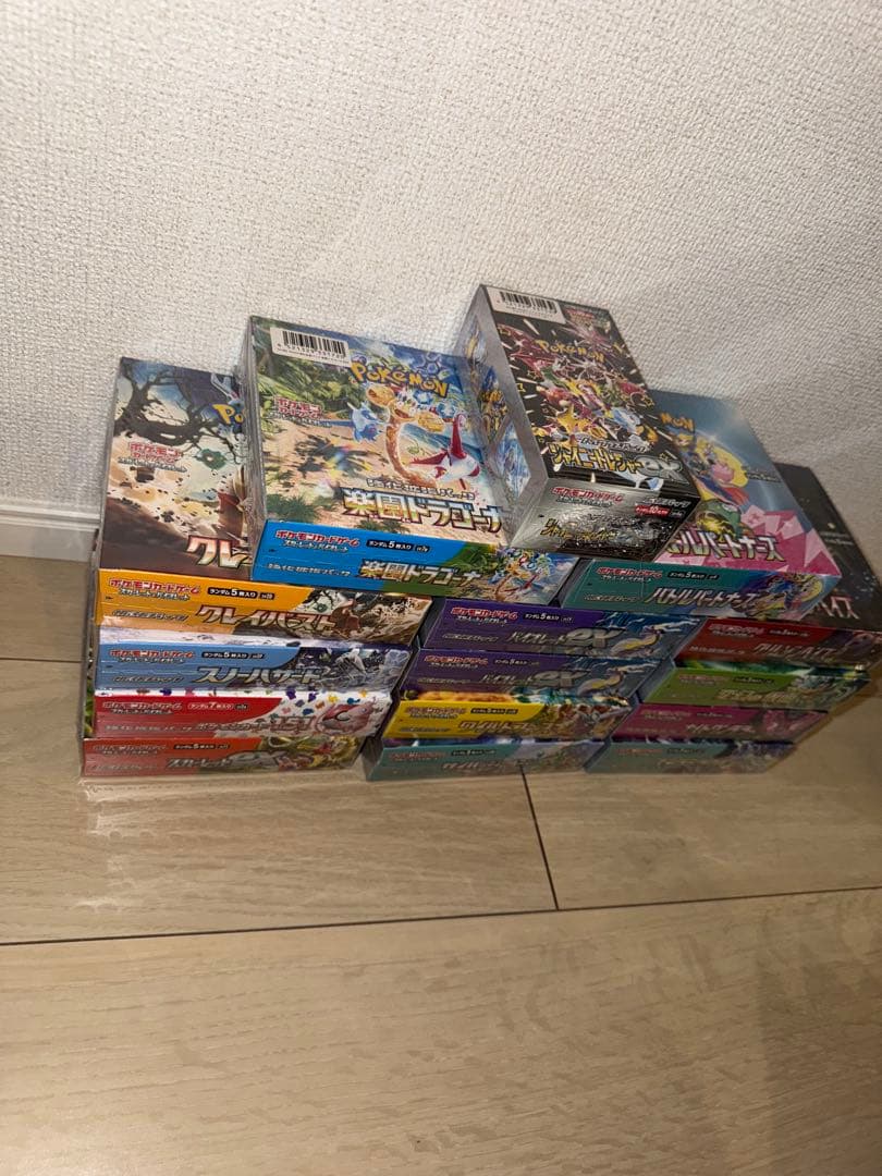 【引退品】ポケモンカード BOX各種 シュリンク付