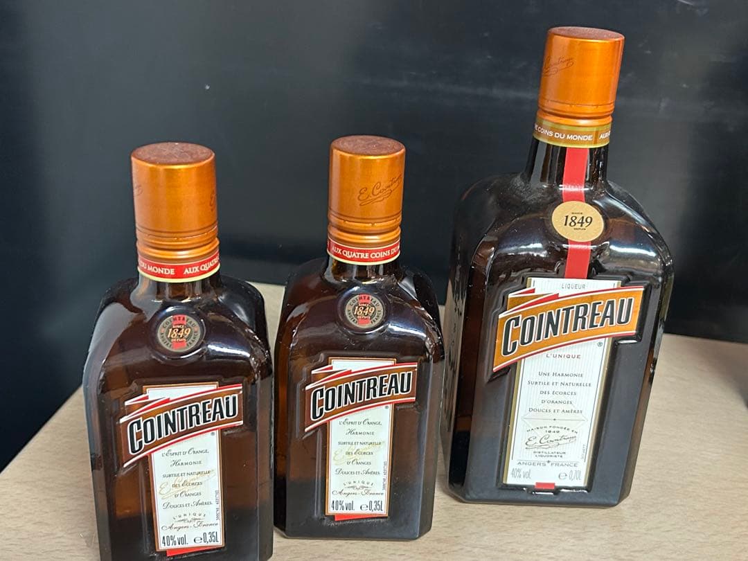 未開封 COINTREAU BOLS お酒　果実酒　まとめてセット　キュール