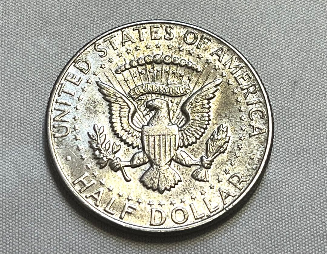 ケネディ銀貨 ハーフダラー3枚 1967-69 資産銀貨