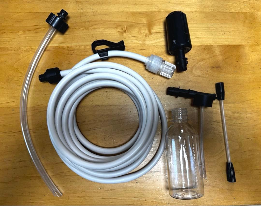 〈美品〉SPICERR ポケッタブル高圧洗浄機 SWU-201