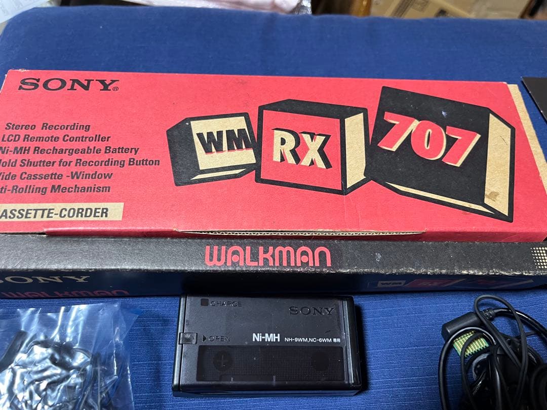 SONY ウォークマン カセットプレーヤーWM−RX707