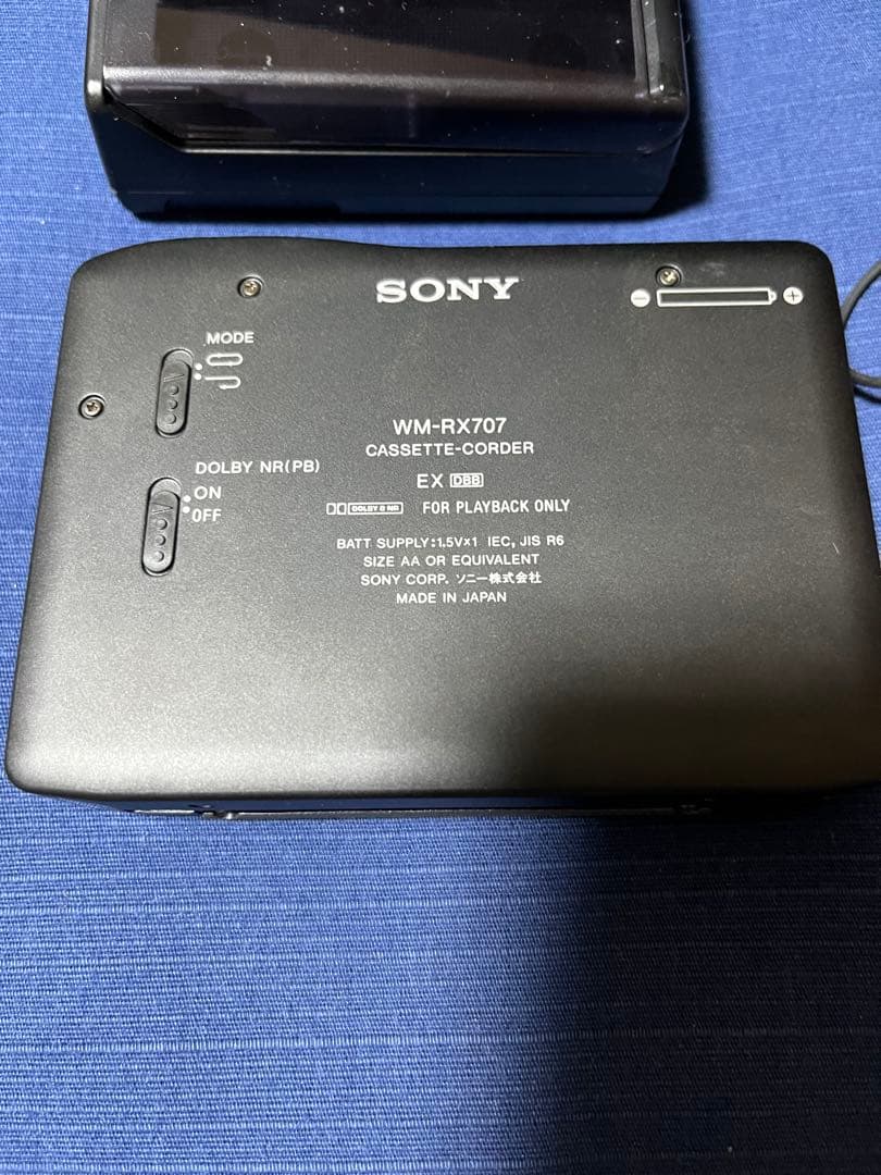 SONY ウォークマン カセットプレーヤーWM−RX707