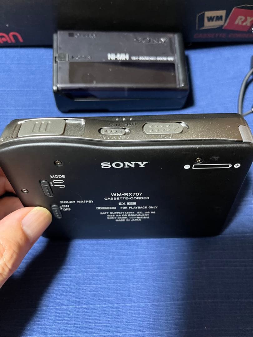 SONY ウォークマン カセットプレーヤーWM−RX707