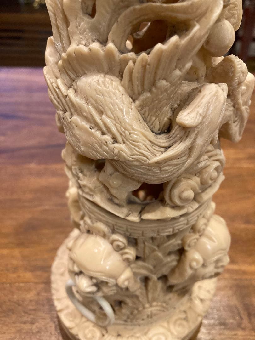 希少　中国美術 置物 彫刻 材質不明