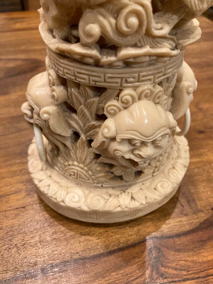 希少　中国美術 置物 彫刻 材質不明