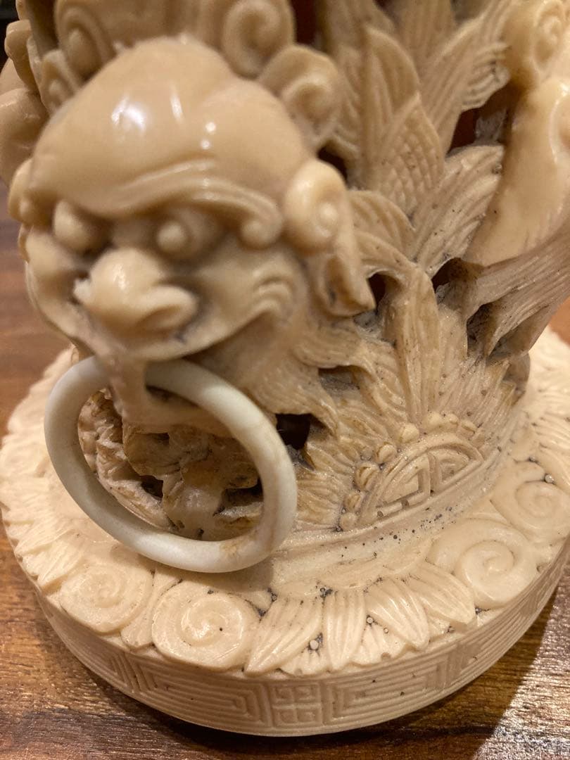 希少　中国美術 置物 彫刻 材質不明