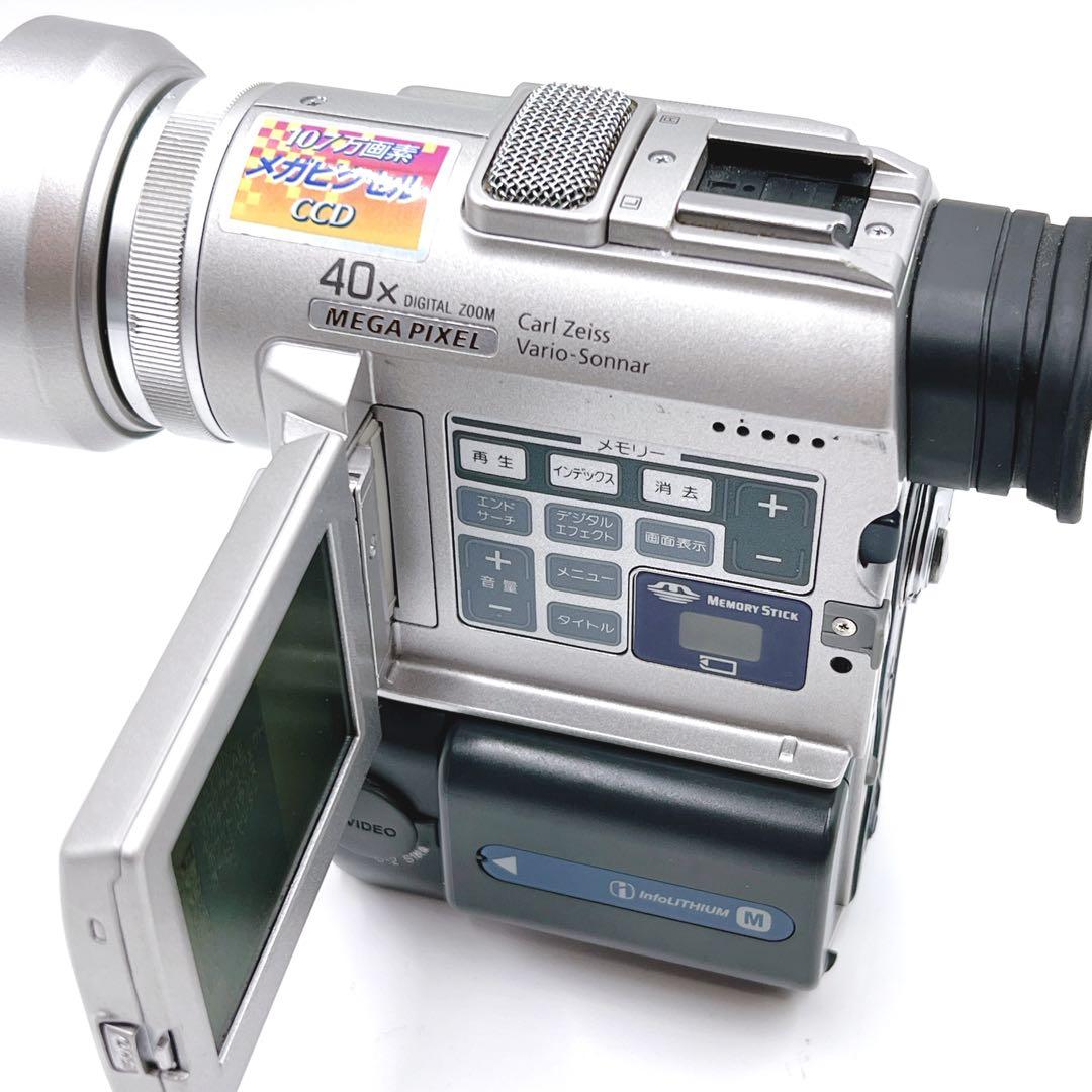 【良品・付属品多数】SONY DCR-PC100 Handycam 動作確認済み