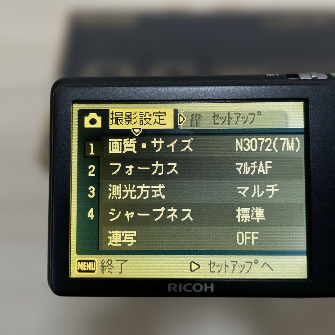 RICOH CAPLIO R6 コンパクトデジタルカメラ ブラック　リコー