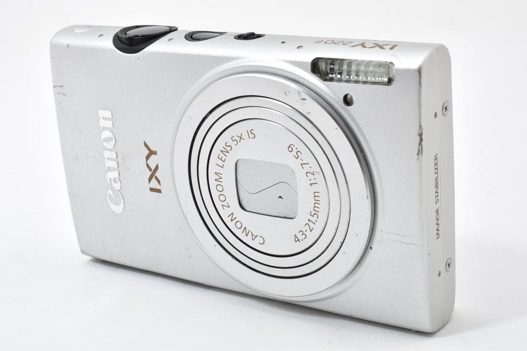 Canon IXY 220F コンパクトデジタルカメラ シルバー