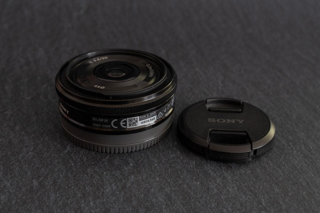 【美品】SONY E 20mm F2.8 レンズ