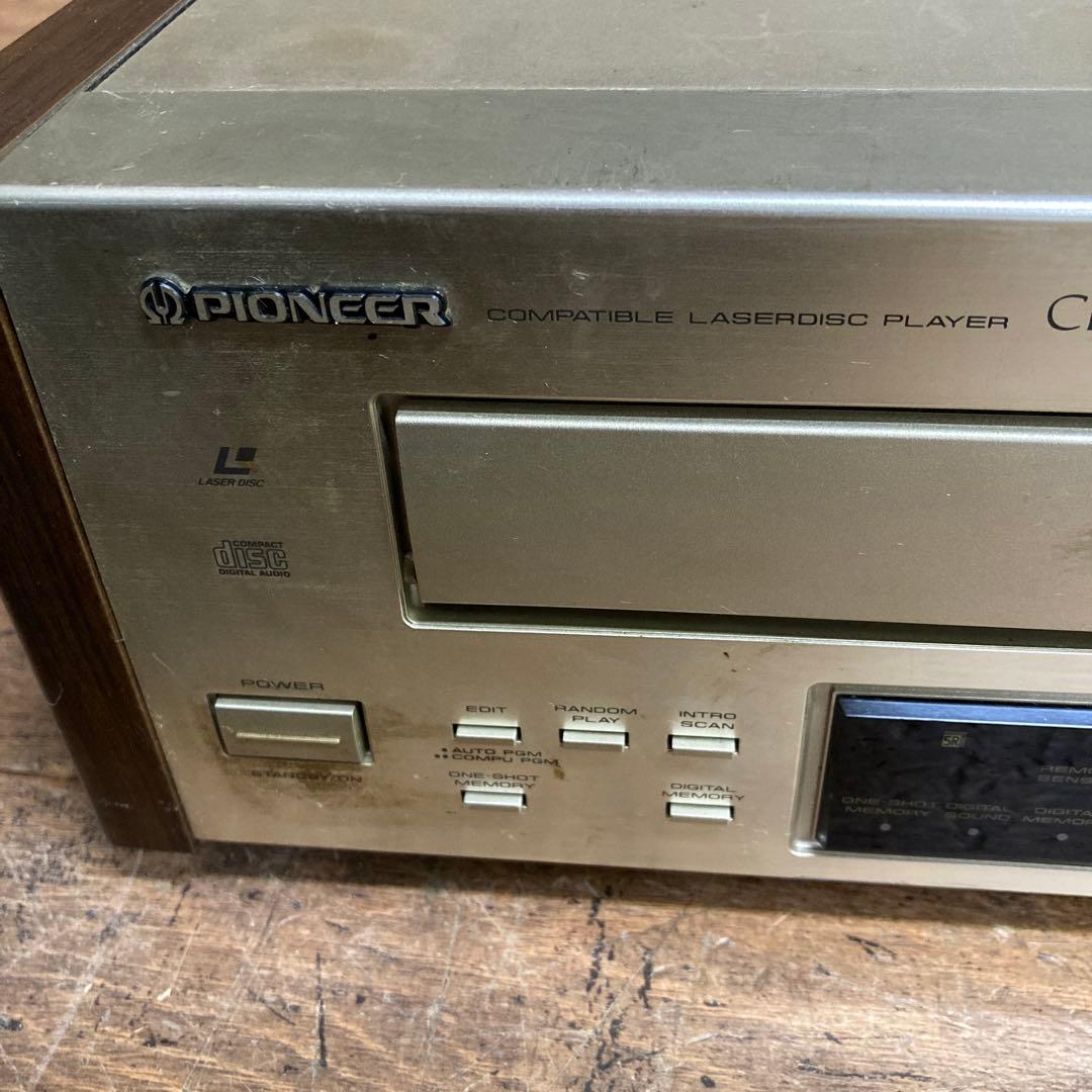 D1 Pioneer パイオニア レーザーディスクプレーヤーCLD-616木目調