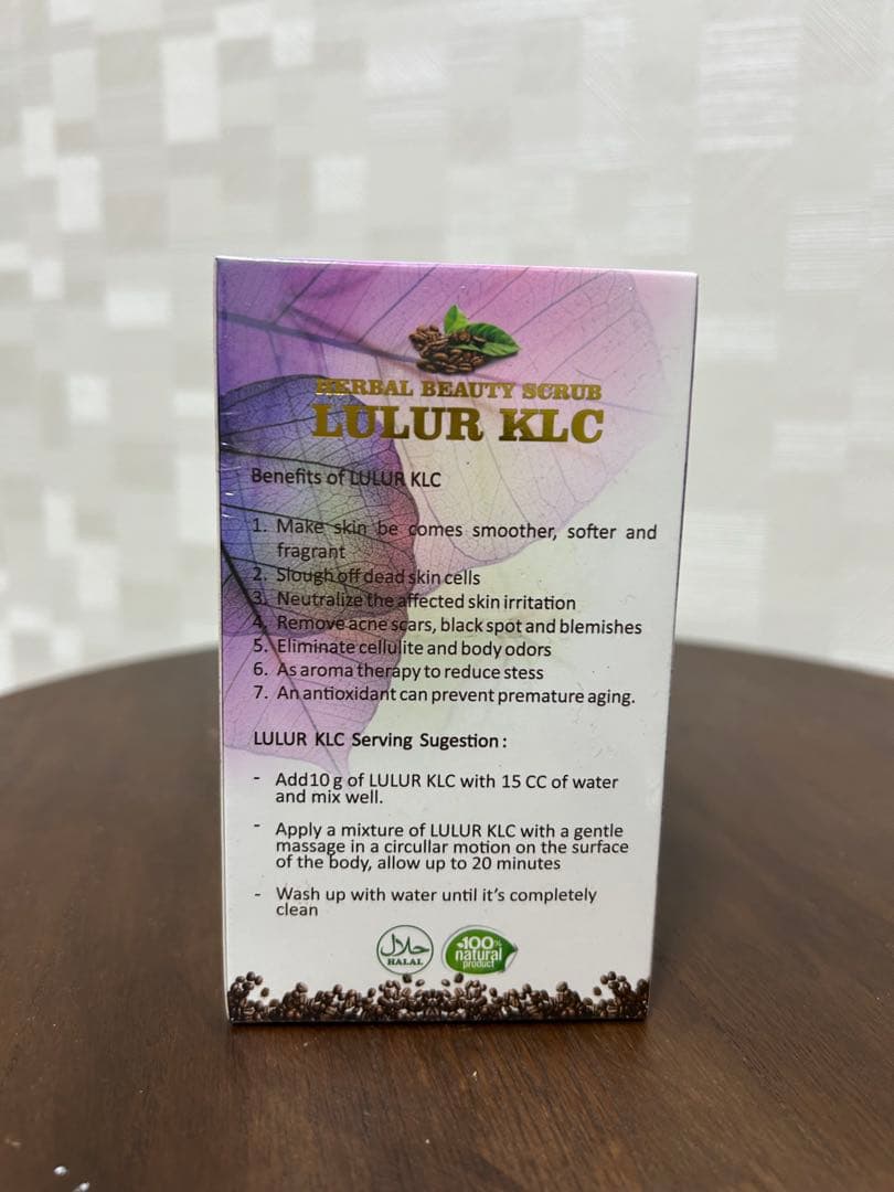 LULUR KLC ハーブビューティースクラブ 100g