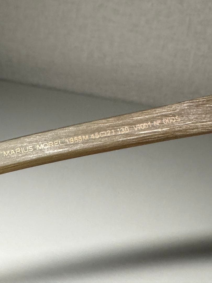 廃盤 MARIUS MOREL 1880年代復刻 フランス製 メガネフレーム