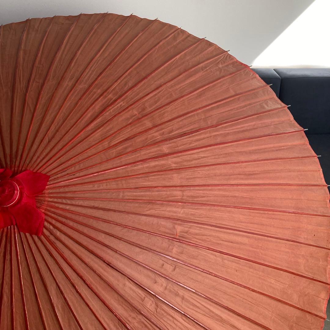特大 野天傘 和傘 お茶会 花見 店舗 小道具 傘直径170cm 全長230cm