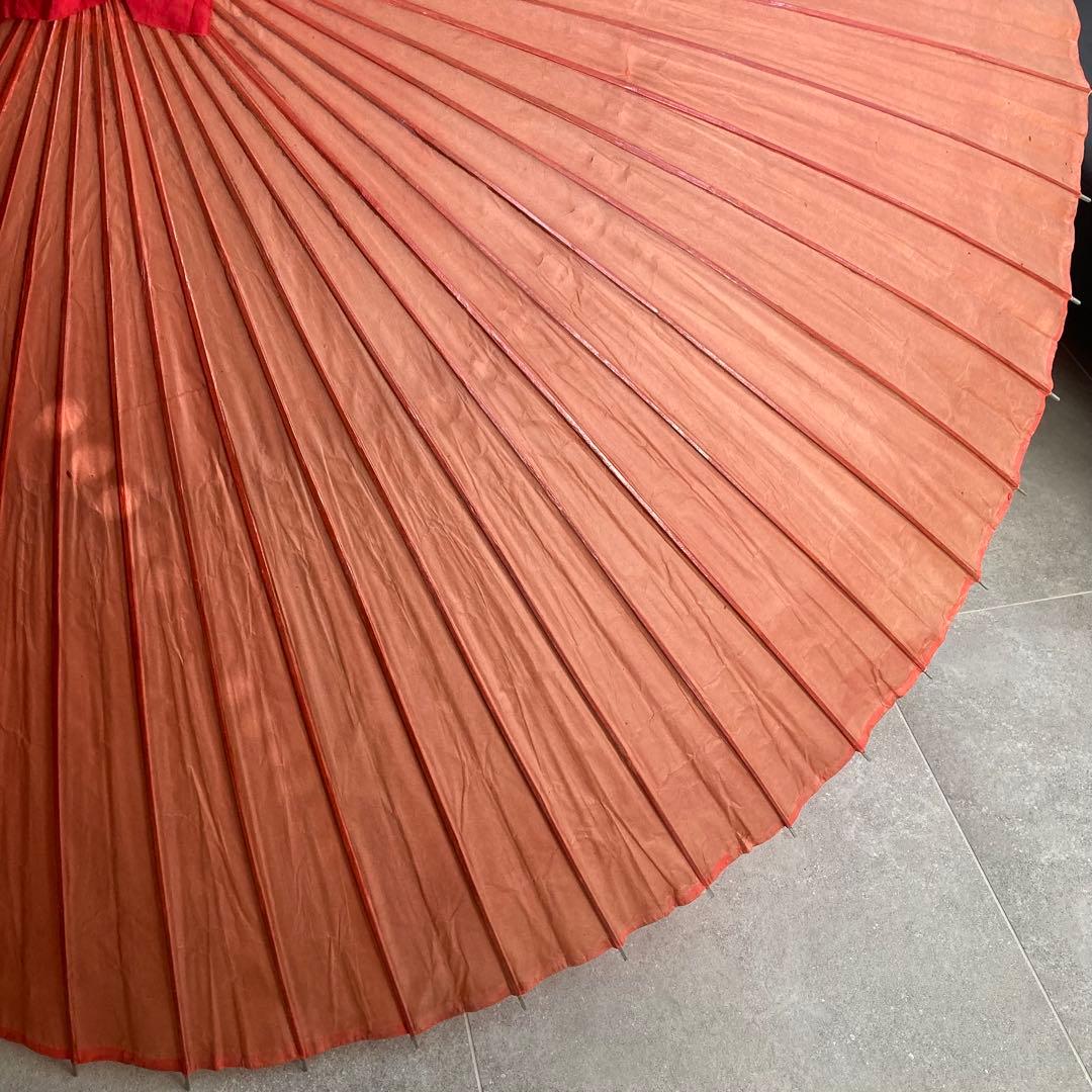 特大 野天傘 和傘 お茶会 花見 店舗 小道具 傘直径170cm 全長230cm