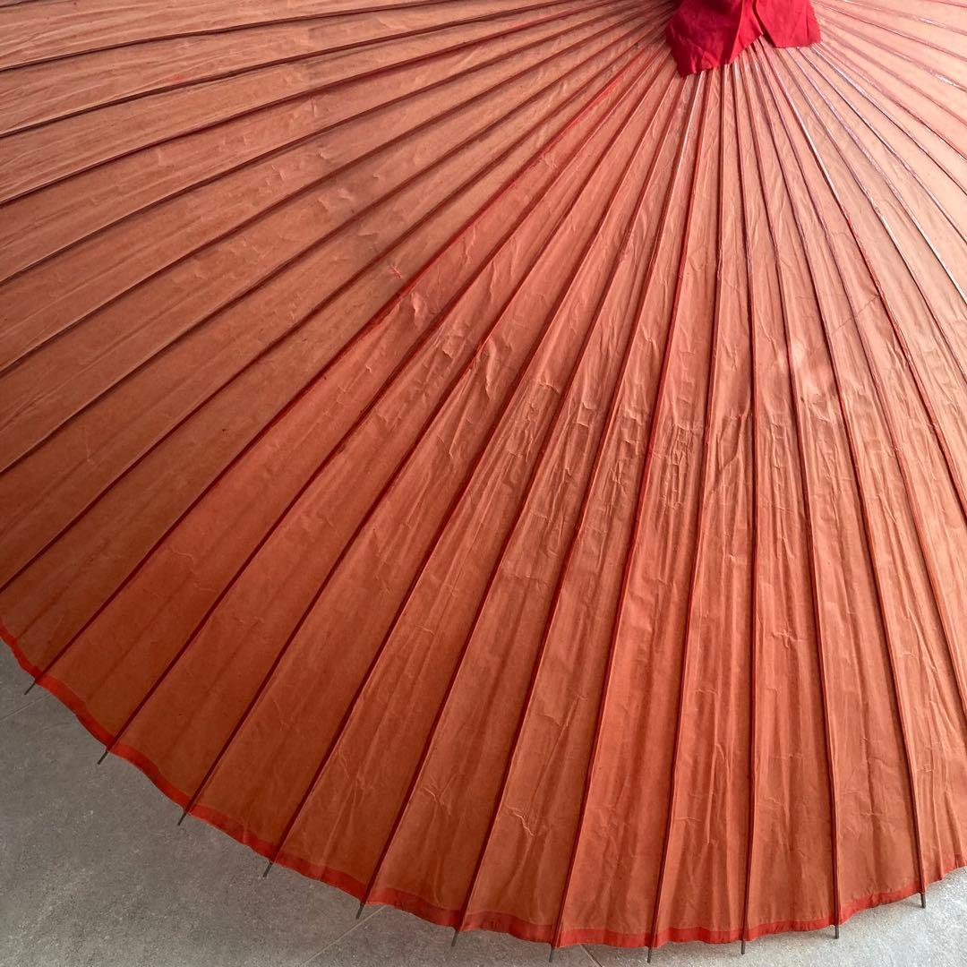 特大 野天傘 和傘 お茶会 花見 店舗 小道具 傘直径170cm 全長230cm
