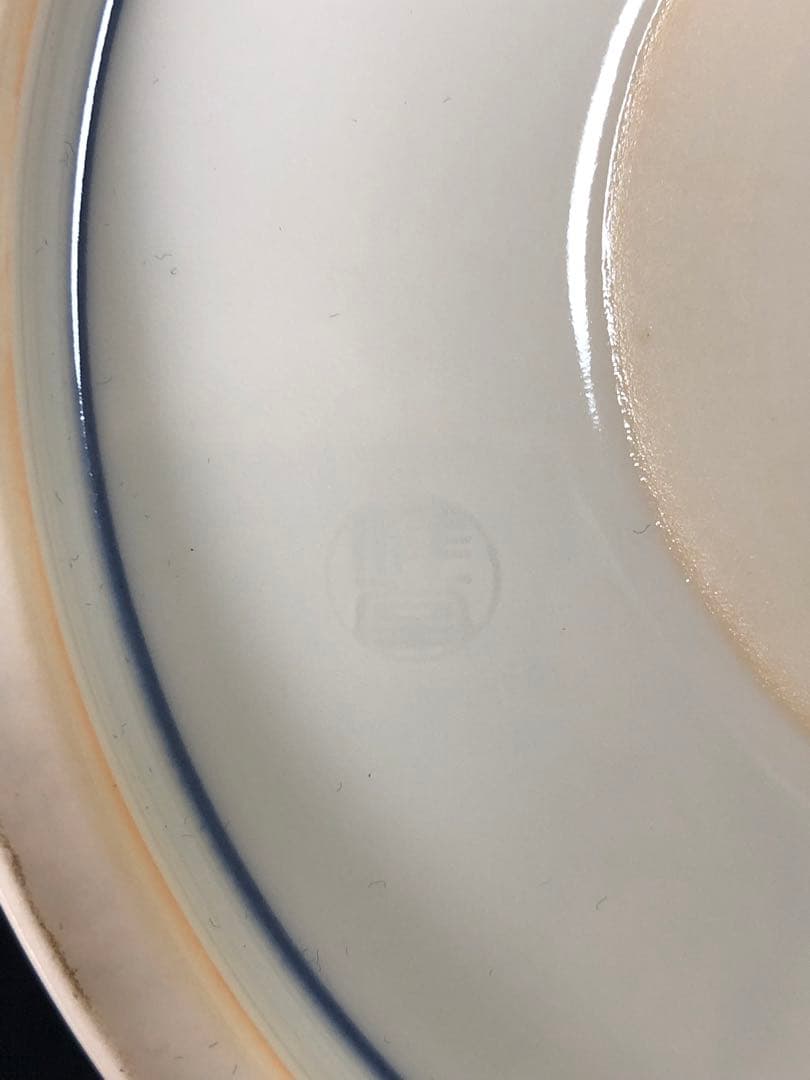 ❗️割引《R》茶道具 色絵丸紋 水指 平安祥堂 陶歴 共箱 元箱　260216け3