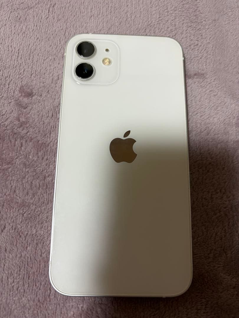 iPhone12 64GBホワイト SIMフリー 新品バッテリー100%