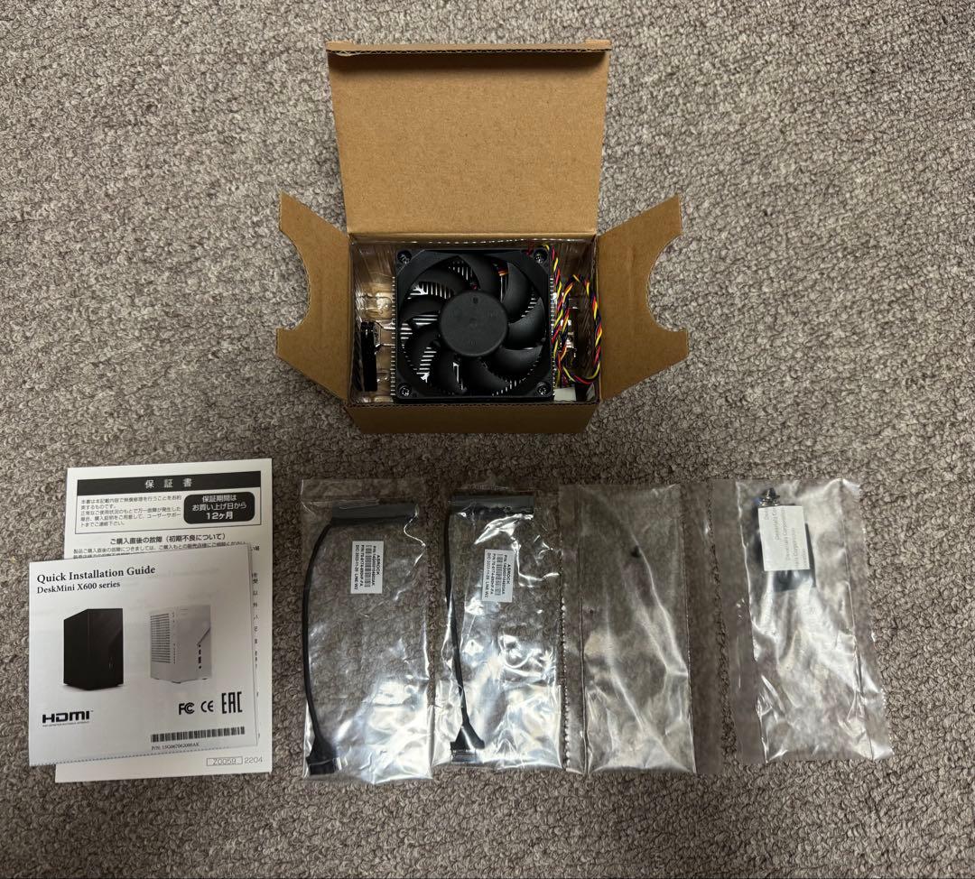 Asrock Deskmini X600 AM5 ジャンク
